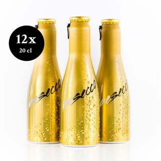 BeSecco пенливо бяло сухо вино JustBe 100% сорт Глера 10.5% об. алк., 200 мл*12 бут.