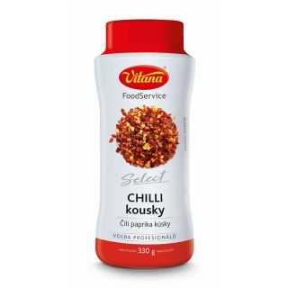 Сушено люто чили на парченца 330 г VITANA Select