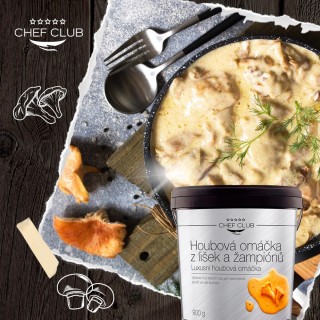 Гъбен сос с пачи крак и печурки Chef Club, 900 г
