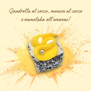 КВАДРАТНА ВАФЛЕНА КУПИЧКА КОКОС 43/21 мм 