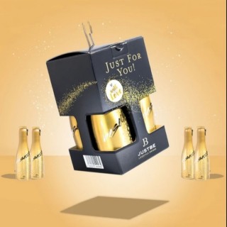 BeSecco пенливо бяло сухо вино JustBe 10.5% об. алк., 4*200 мл